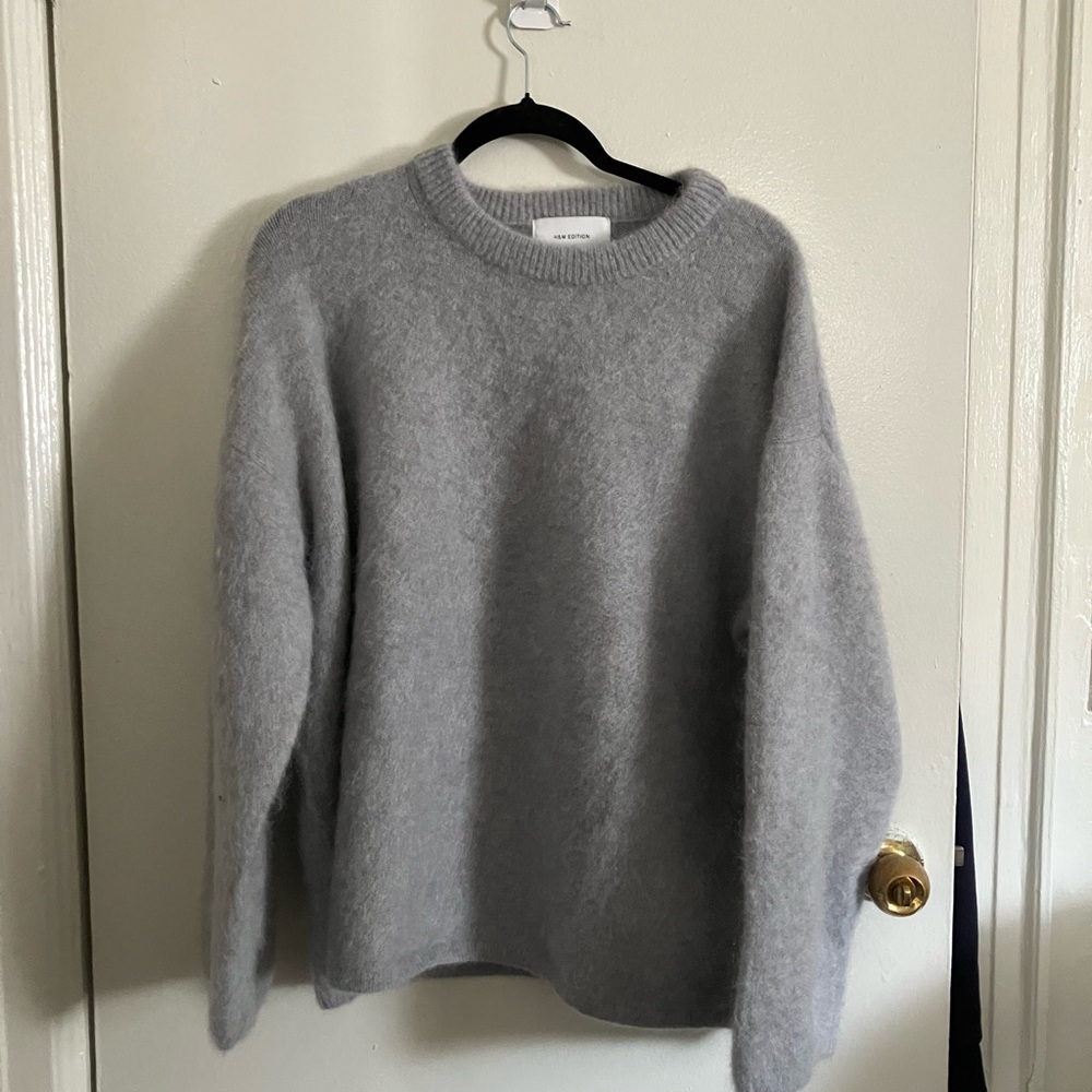 H&M Soft Gray Women's Crew Neck Sweater